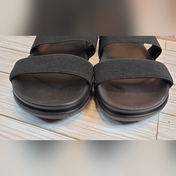 Steve Madden black ankle strap  sandals size 7.5 (sy109) - Picture 5 of 11